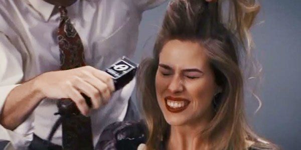 A star get her head shaved - Porn archive