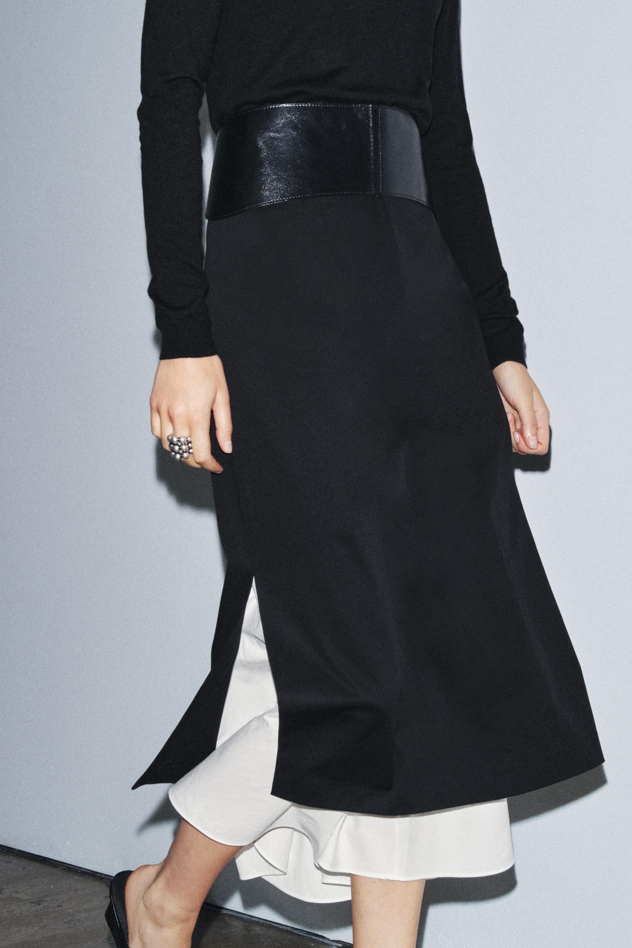 Zw Collection Combination Skirt