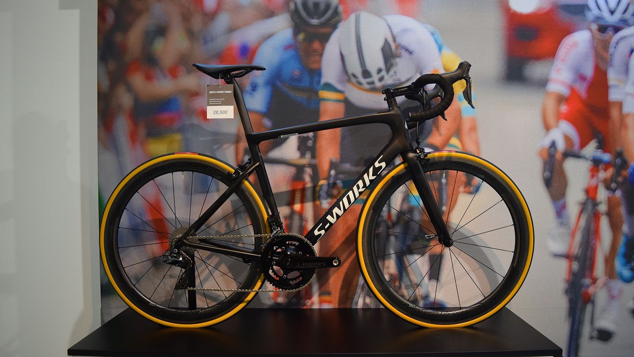 Specialized showcased their latest S-Works Tarmac build