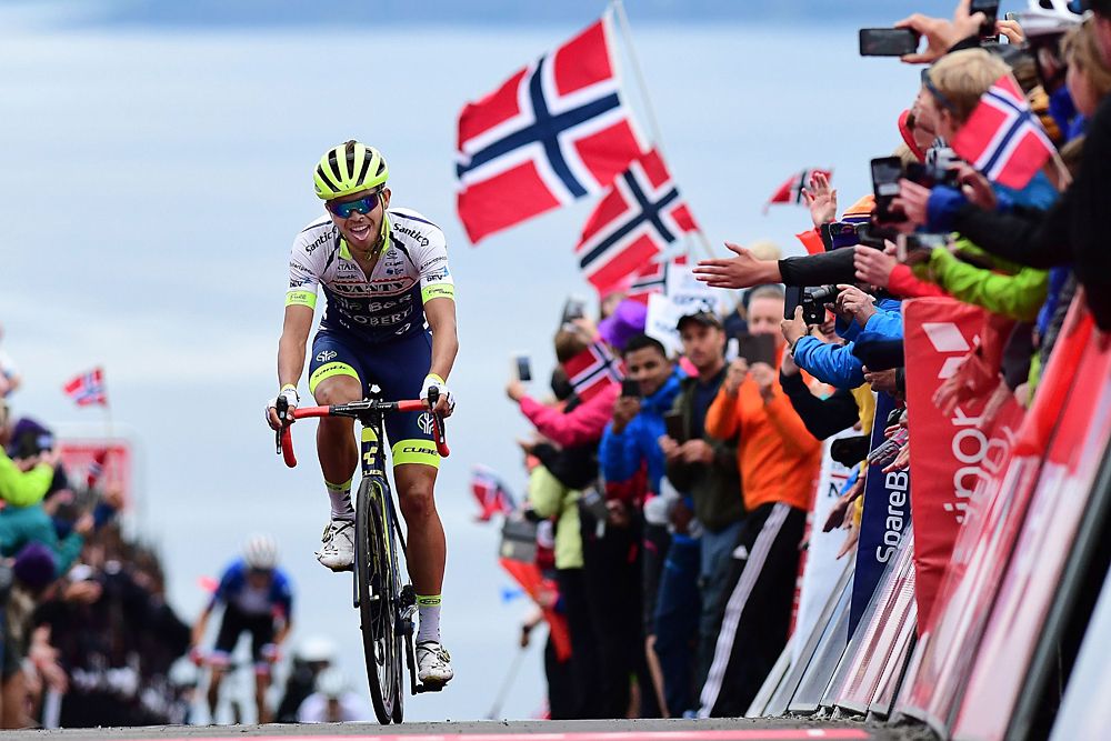 Odd Christian Eiking (Wanty Gobert) wins stage 3 at the Arctic Race of Norway