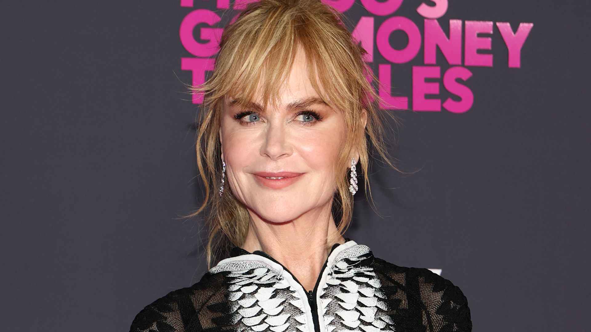 Nicole Kidman attended the 'Margo's Got Money Troubles' premiere in a semi-sheer Schiaparelli skirt set