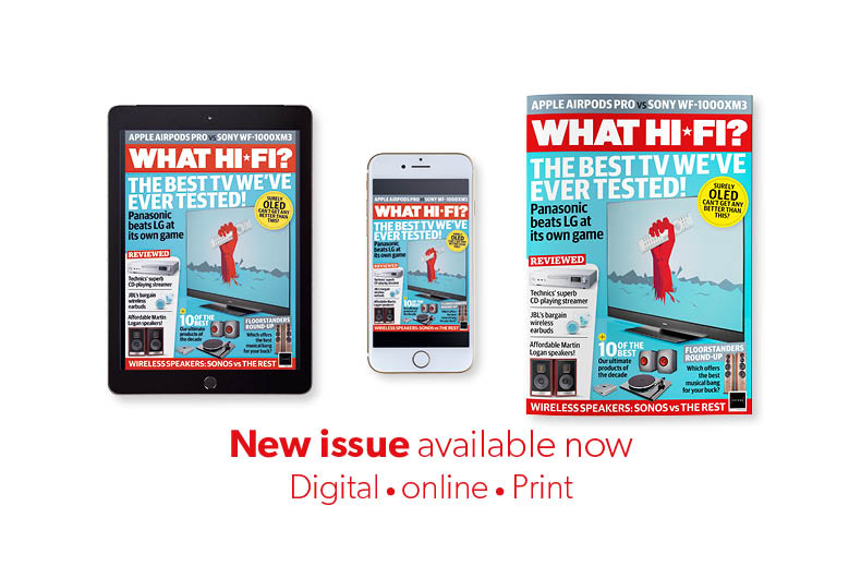 February 2020 issue of What Hi-Fi? on sale now