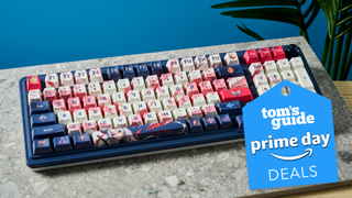 Photograph of k686 pro se gaming keyboard with deals tag