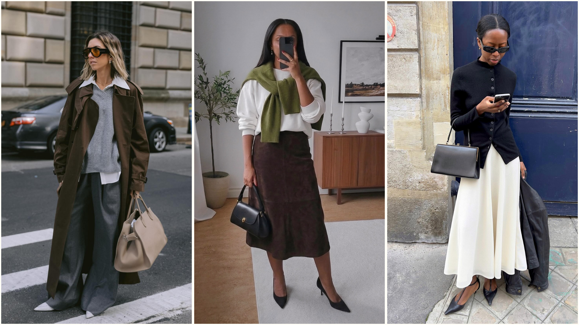 Autumn workwear capsule wardrobe