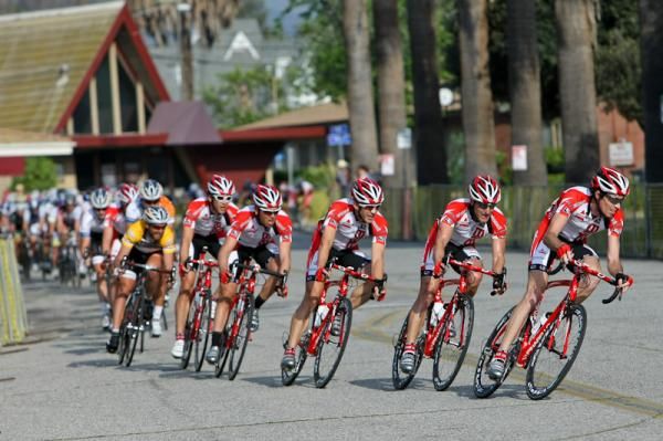 Bissell spent a good part of the race controlling the front