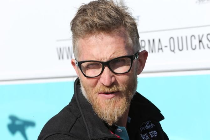 Former pro Brian Holm is currently a directeur sportif for Omega Pharma-QuickStep