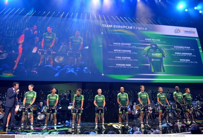 Europcar at the team presentation