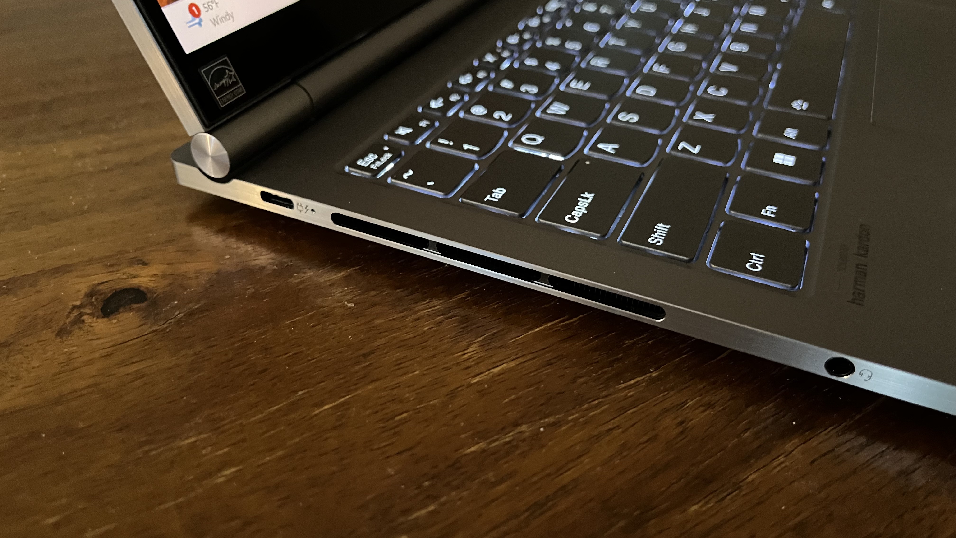 Lenovo ThinkBook Plus Gen 5 Hybrid left ports