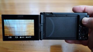 Sony ZV-1 review — LCD screen opens out to the side