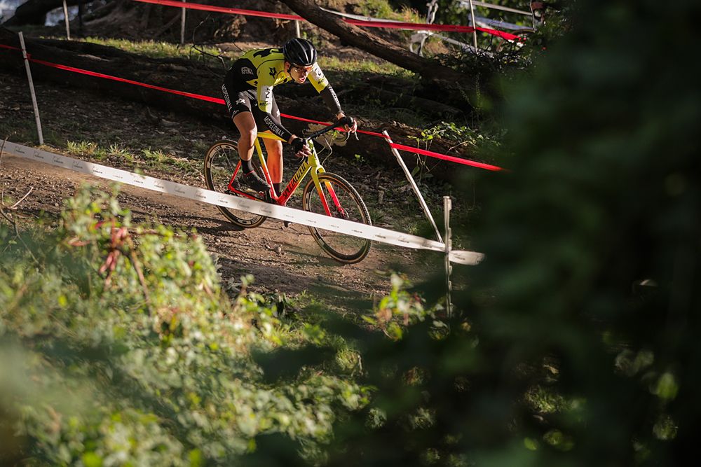 Eric Thompson in pursuit