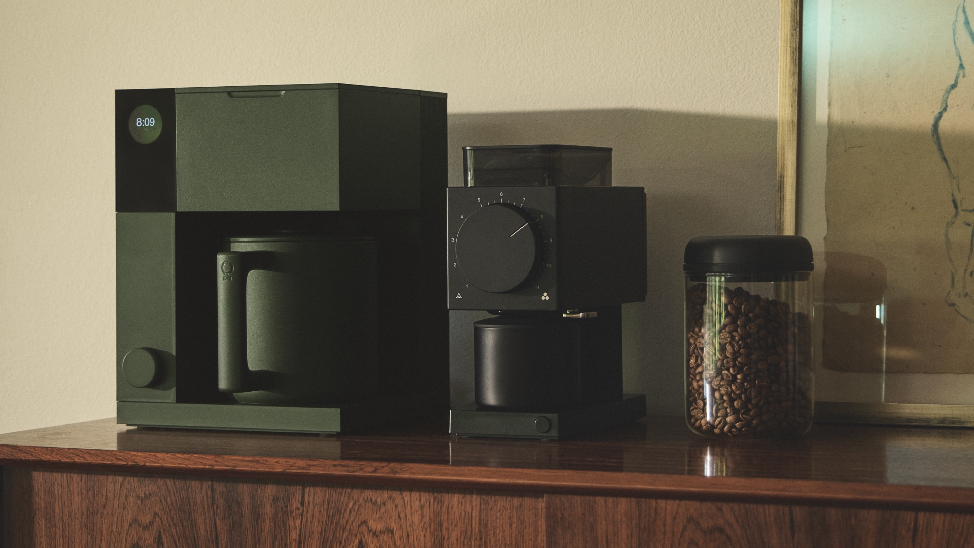 The Fellow Aiden Precision Coffee Maker in Woodland
