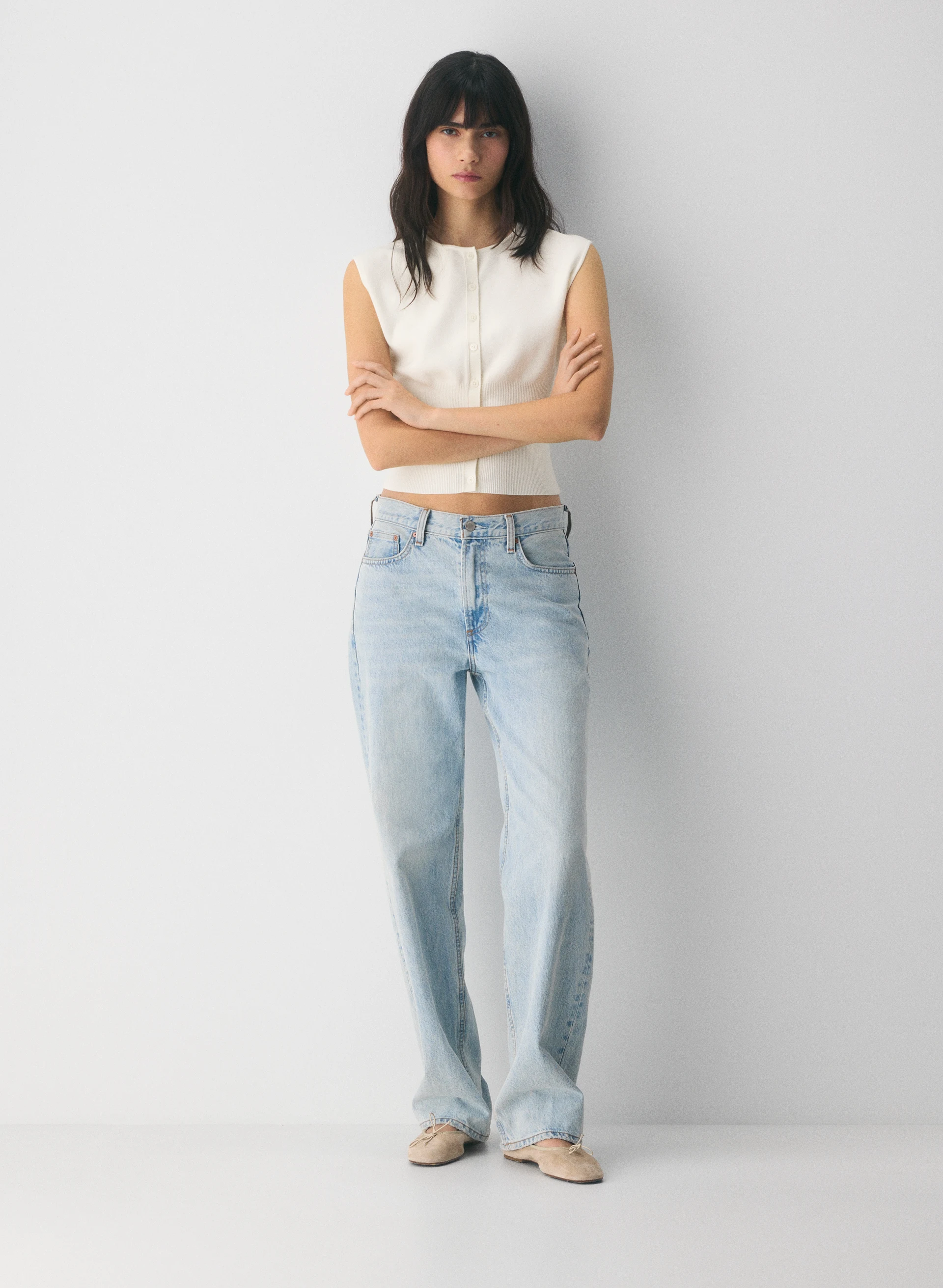 Golightly Sleeveless Cardigan - Wonder Yarn