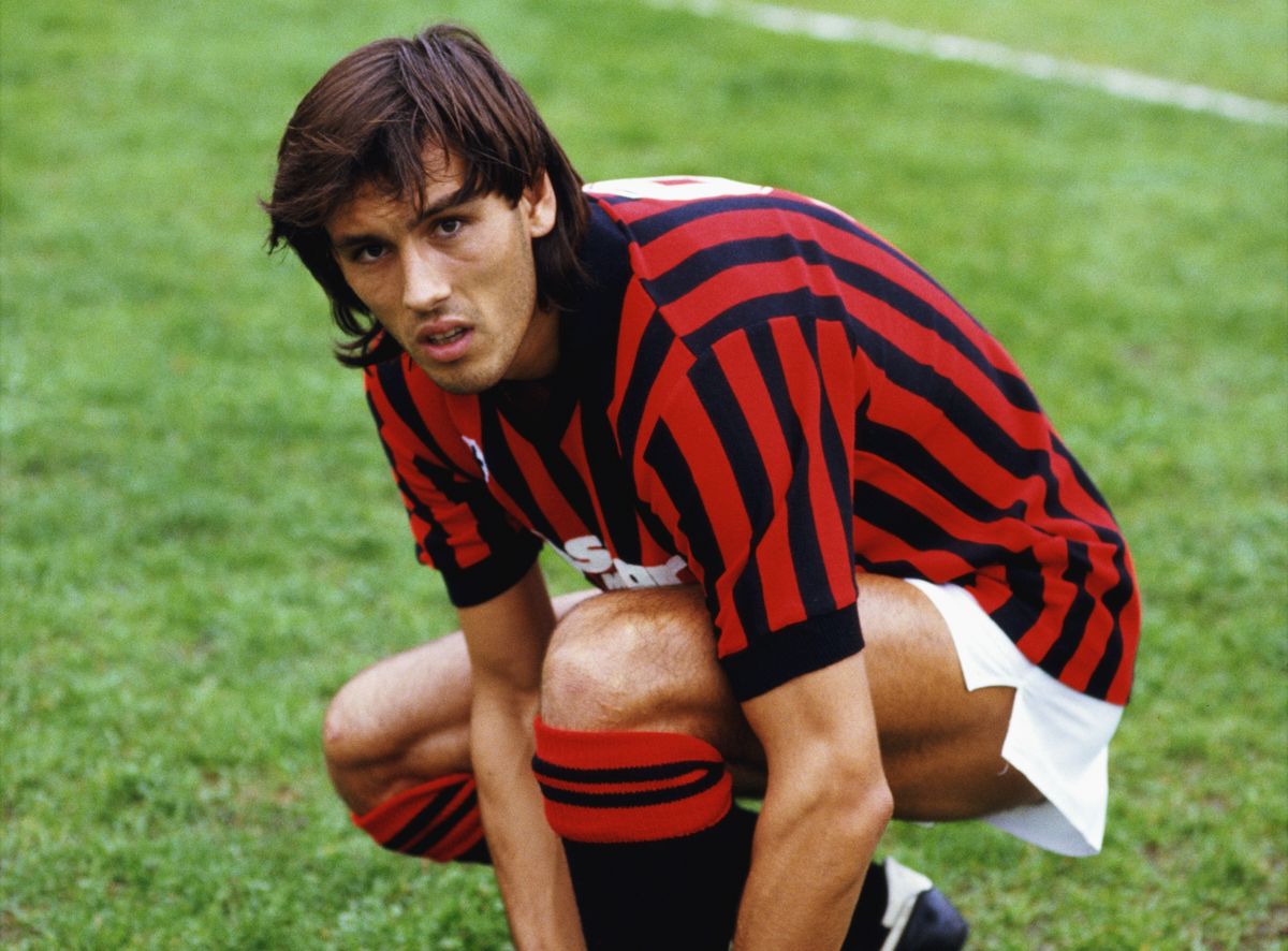 Mark Hateley of Milan circa 1984