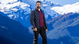 Manu Bennett in key art for The Summit