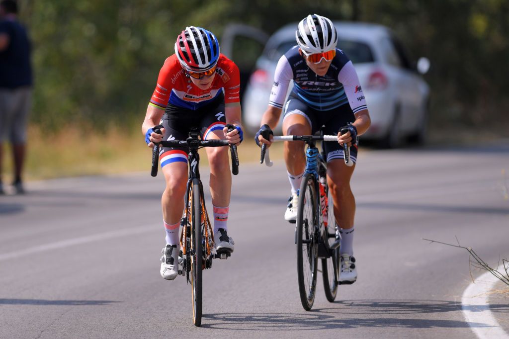 Elisa Longo Borghini and Anna van der Breggen stage 8 at the Giro Rosa