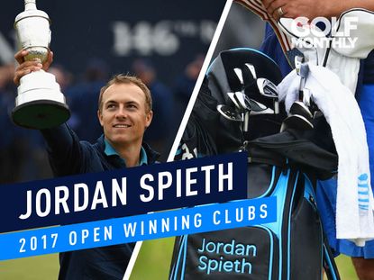 Jordan Spieth 2017 Open Winning Clubs