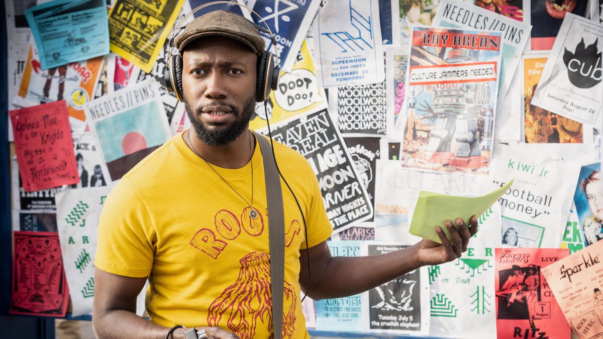 Lamorne Morris as up-and-coming cartoonist Keef Knight in the upcoming Hulu series &quot;Woke.&quot;