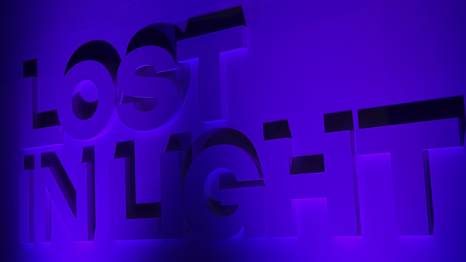 London’s Lost in Light immersive art installation has big Close Encounters energy
