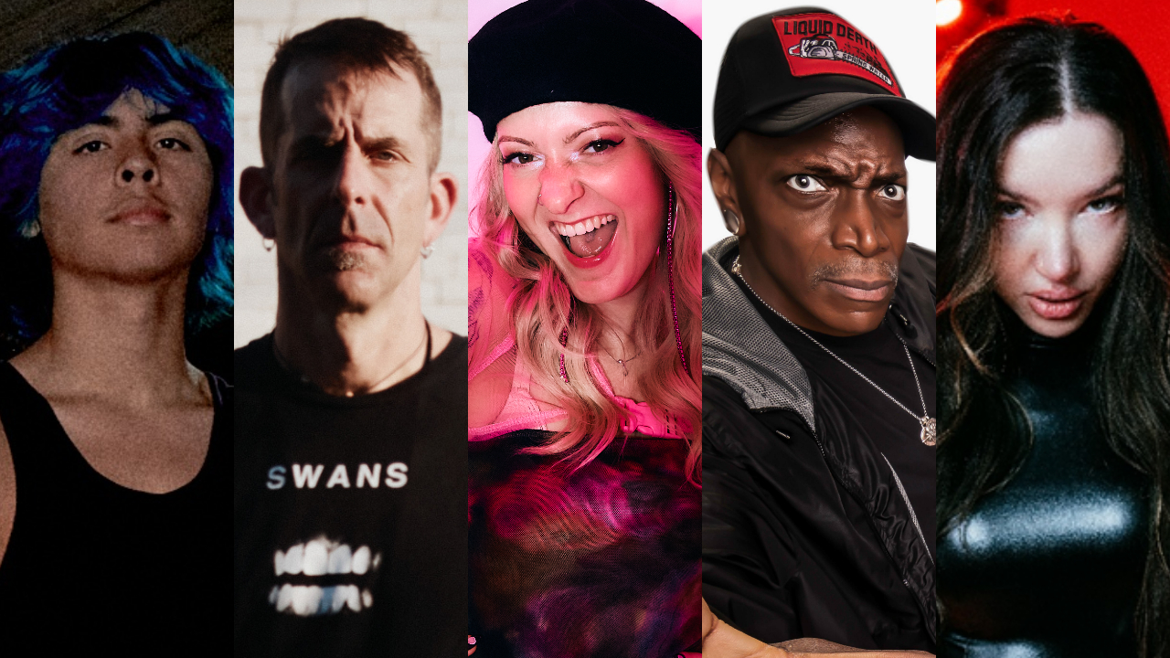 Composite image of Xcomm/Lamb Of God/Scene Queen/Sepultura/Arch Enemy