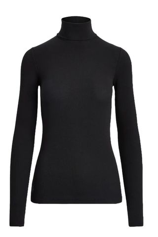 Ribbed Long Sleeve Turtleneck