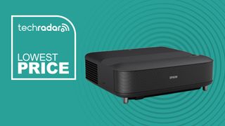 Epson LS650 on teal background