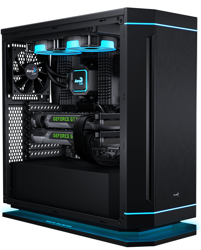 Aerocool DS230 Case's Lighting Color Depends On Fan Speed Tom's Hardware
