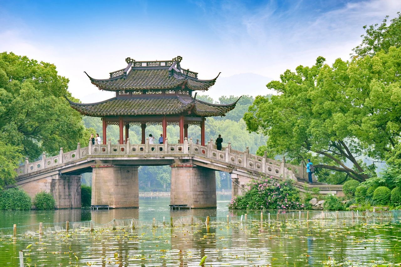 West Lake Pavilion, Hangzhou, China