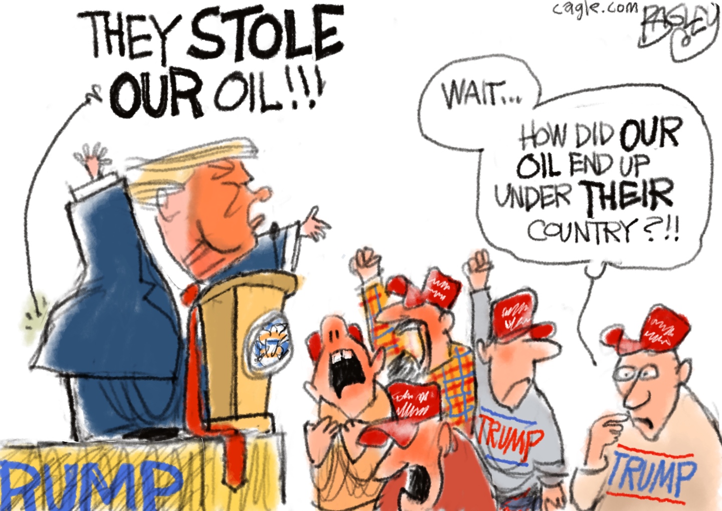 Political cartoon
