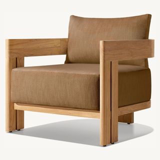 teak lounge chair