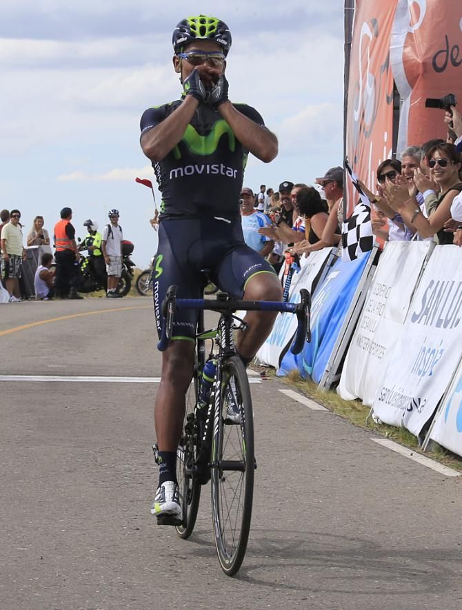 Nairo Quintana (Movistar) wins stage 4 of Tour de San Luis