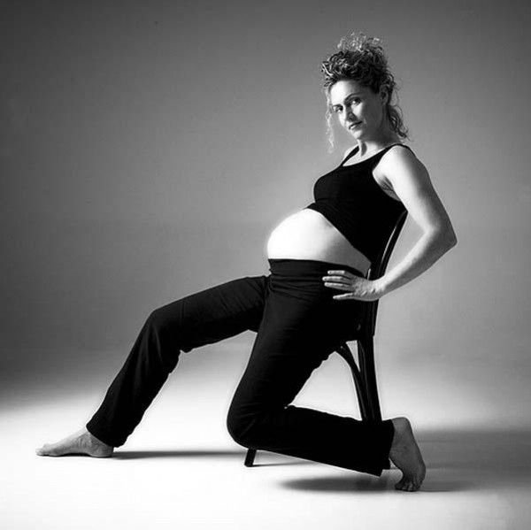 Gunn-Rita Dahle Flesjaa's belly keeps growing