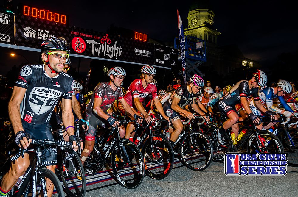 The men are ready to race