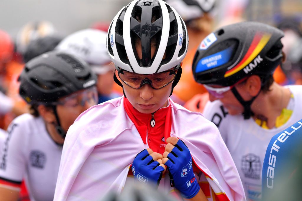 Cecilie Uttrup Ludwig (Denmark) at the 2020 European Championships elite women's road race