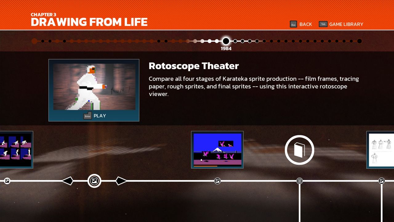 The Making of Karateka docugame