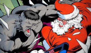 Hulk vs. Santa Marvel Comics