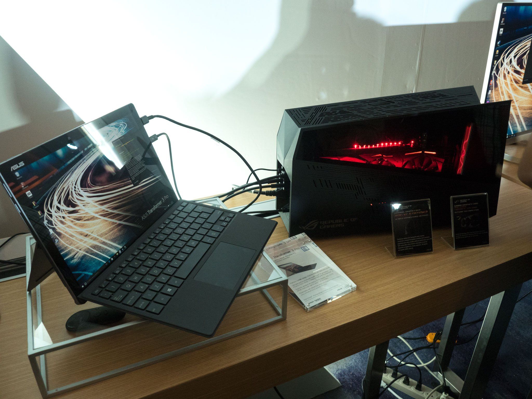 The ASUS ROG XG Station 2 puts desktop graphics power in regular