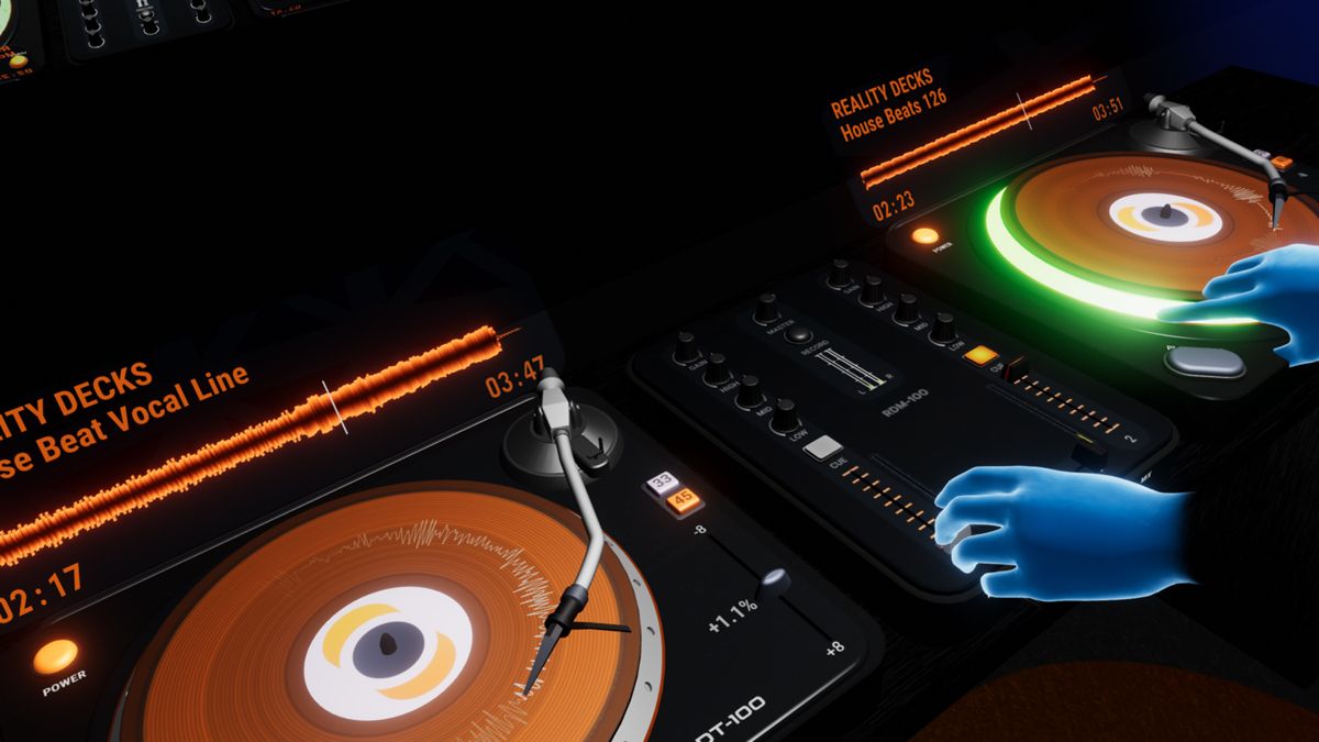 DJ in VR with Reality Decks for Oculus Rift MusicRadar