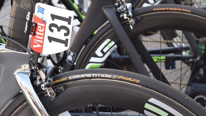 Dimension Data are one of multiple WorldTour teams who use Continental Competition ALX tubular tyres