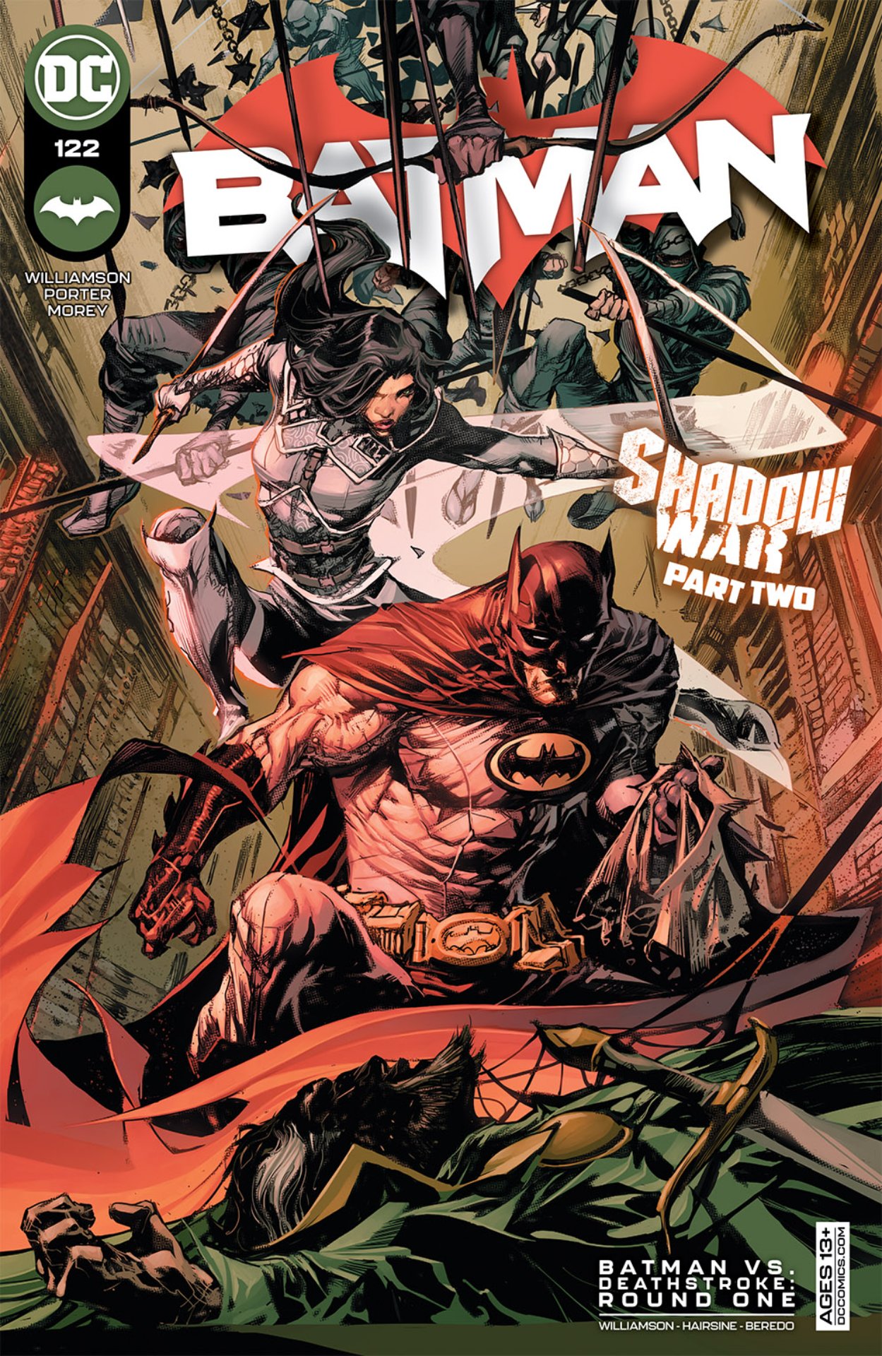 Sparks fly between Bruce and Talia in Batman #122's Shadow War part 2 |  GamesRadar+