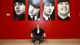 Sir Paul McCartney visits Paul McCartney Photographs 1963-64: Eyes of the Storm at Brooklyn Museum on April 29, 2024 in Brooklyn, New York. 