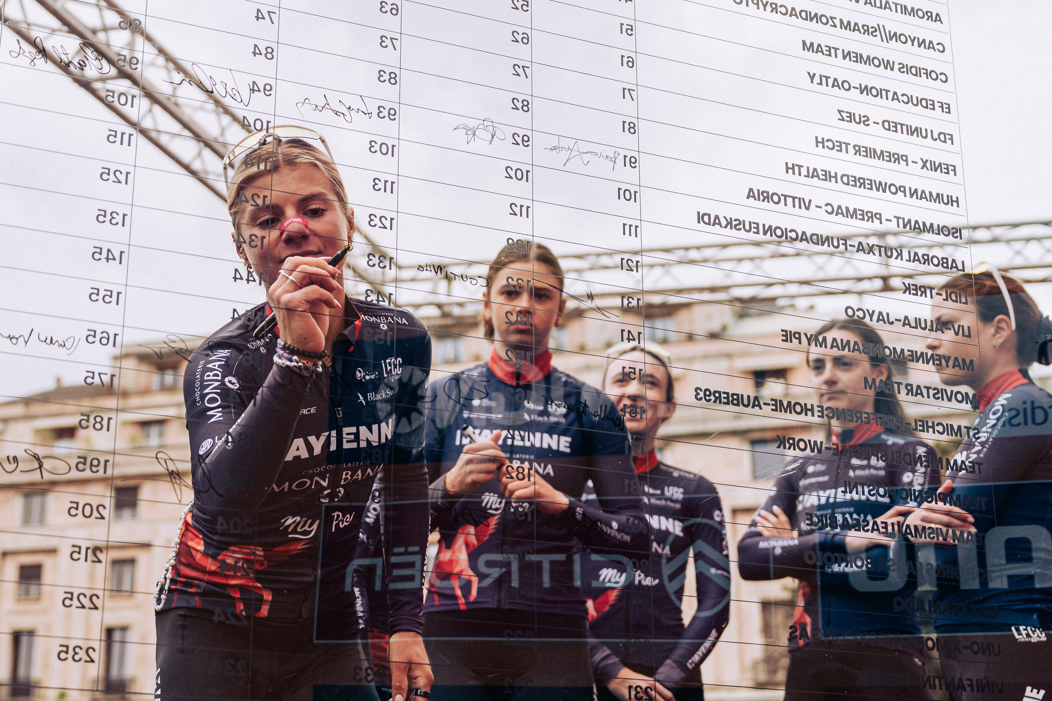 Frankie Hall at Milan-San Remo