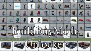 Sims 4 mods: BuildBuy Mode Unlocker