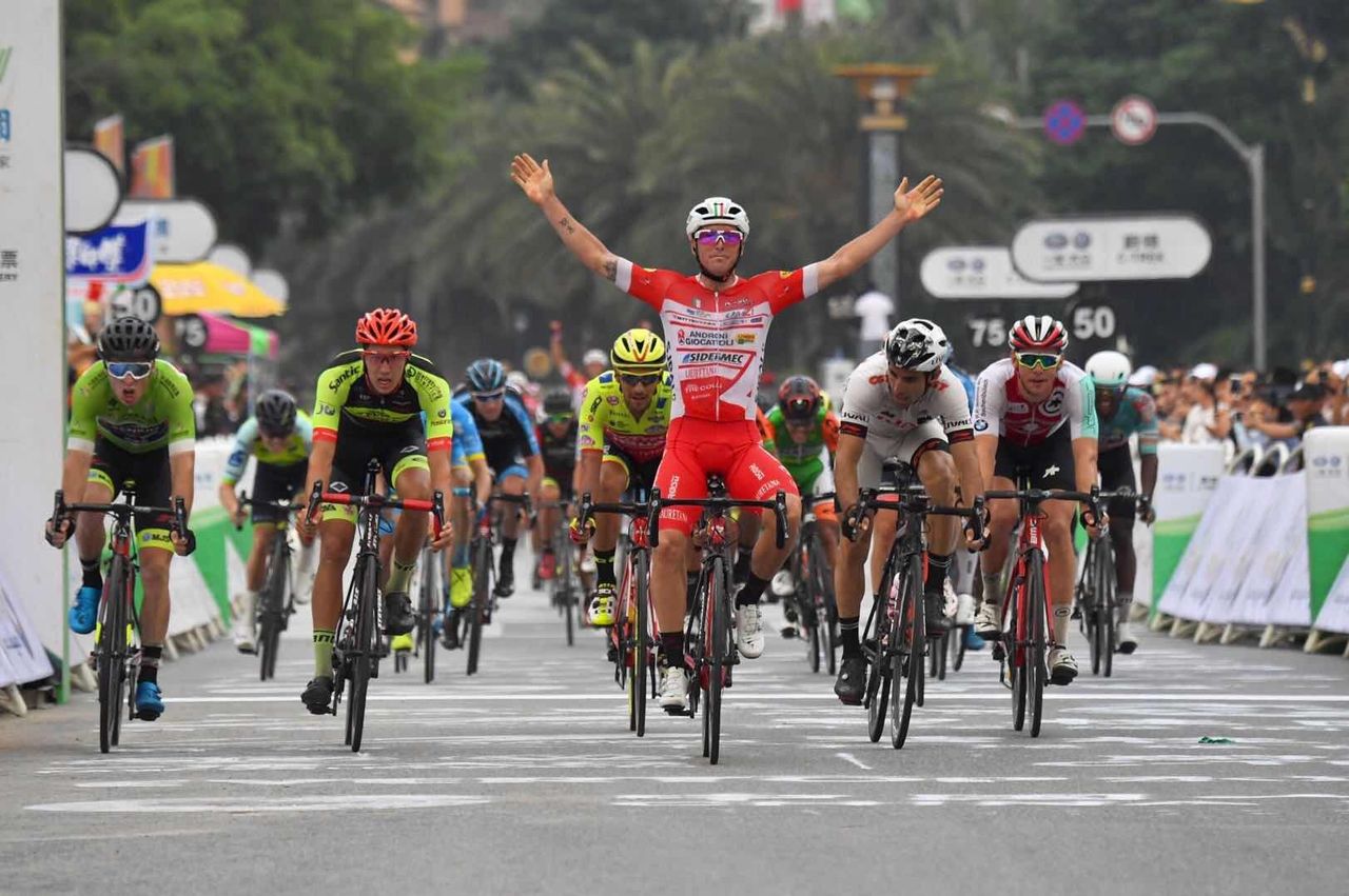 Manuel Belletti (Androni Giocattoli) wins stage 5
