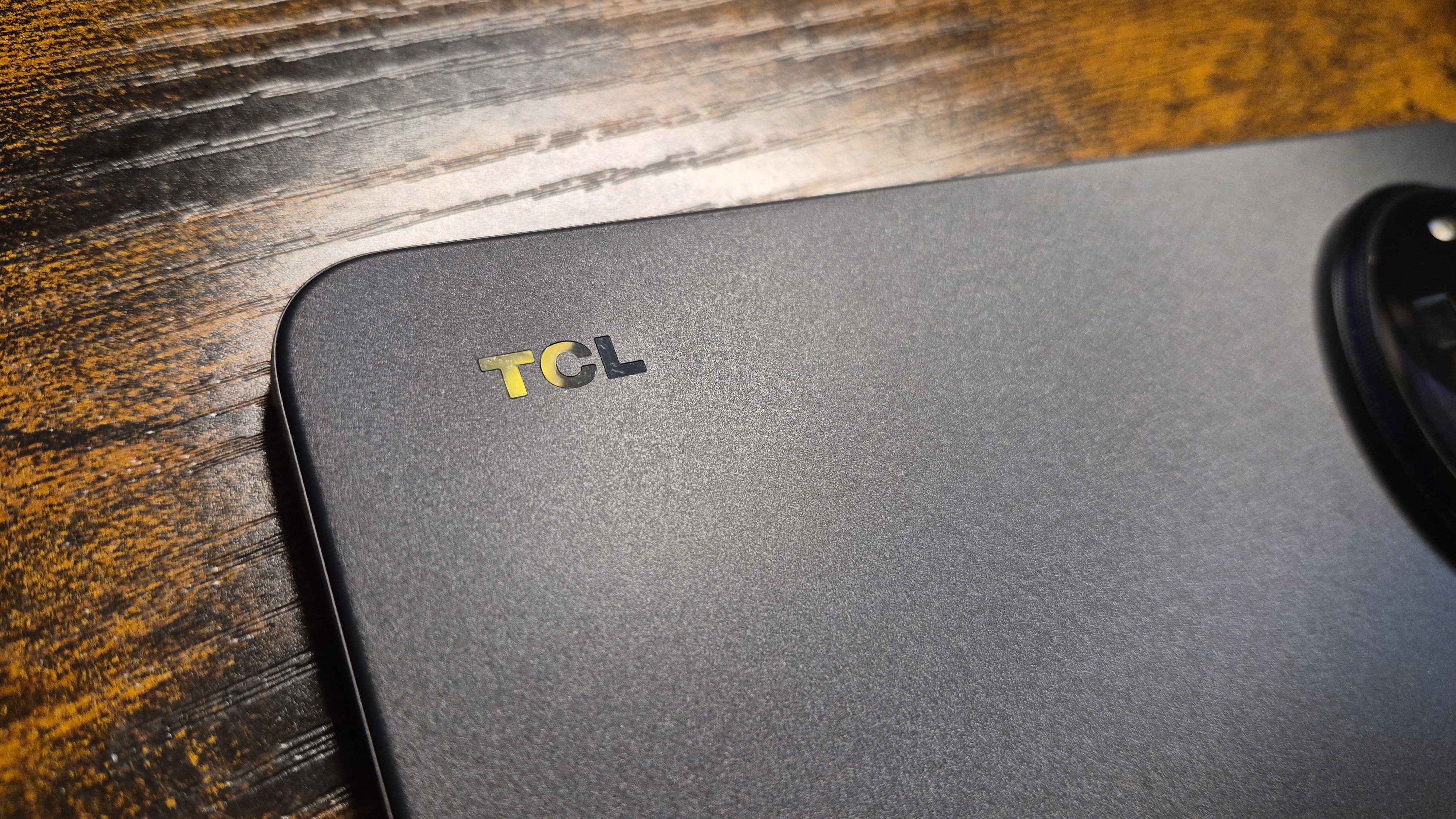 The TCL Nxtpaper 60 Ultra on a desk
