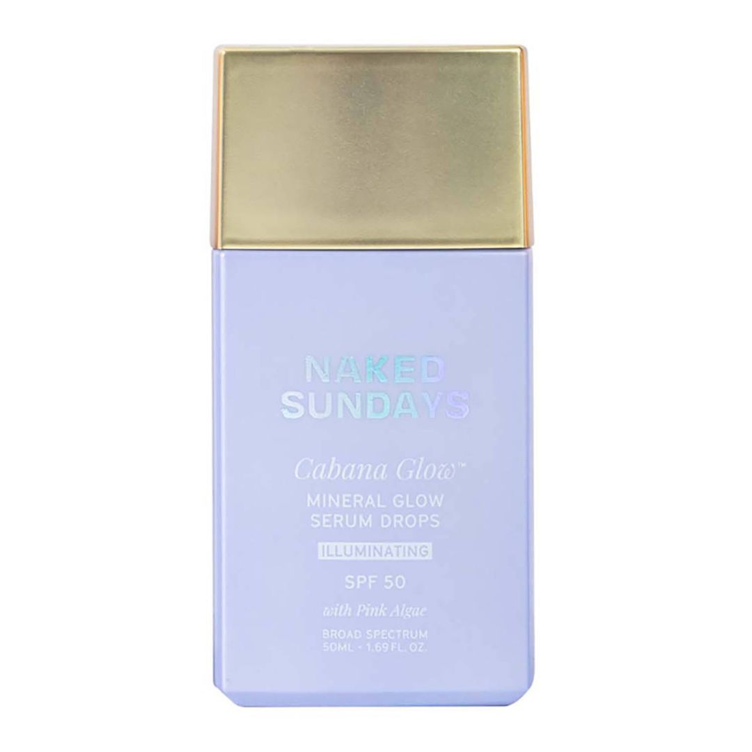 Naked Sundays ‘Cabana Glow’ Mineral Glow Serum Drops SPF50 Illuminating