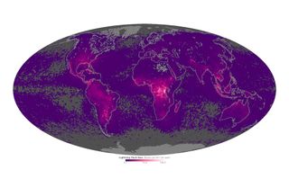 Map of Lightning Strikes