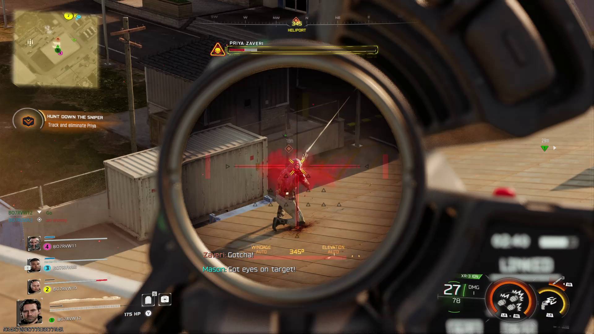 Call of Duty Black Ops 7 sniping sniper boss in avalon