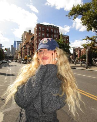 Photo of a woman with healthy shiny hair