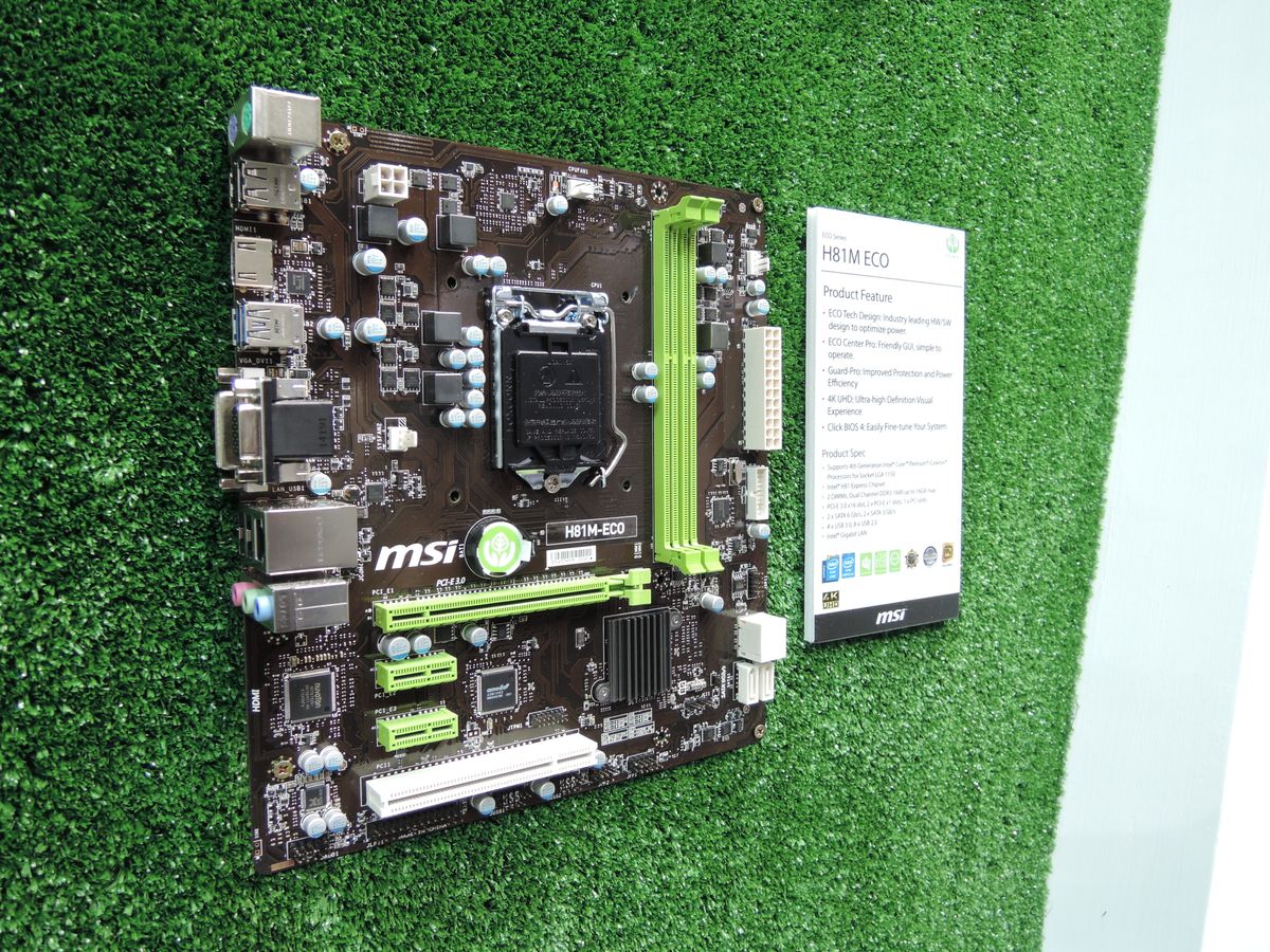 MSI Shows Off Eco-Friendly Motherboards | Tom's Hardware