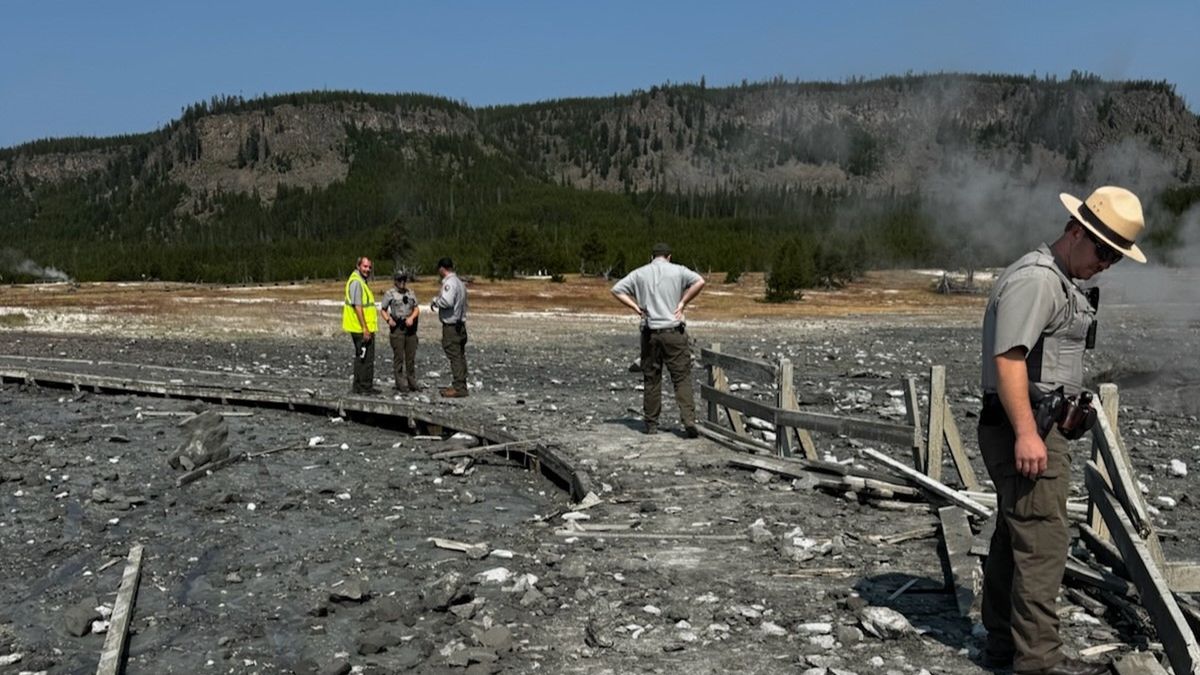 Biscuit Basin in Yellowstone National Park temporarily closed due to hydrothermal explosion